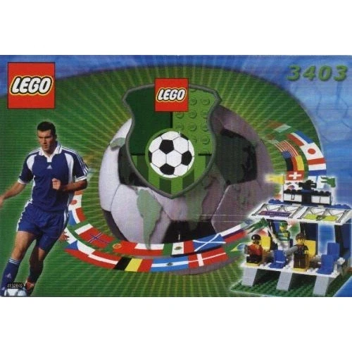 LEGO® Sports Fans' Grandstand with Scoreboard 3403 (1/1) LEGO® Sports Fans' Grandstand with Scoreboard 3403 (1/1)