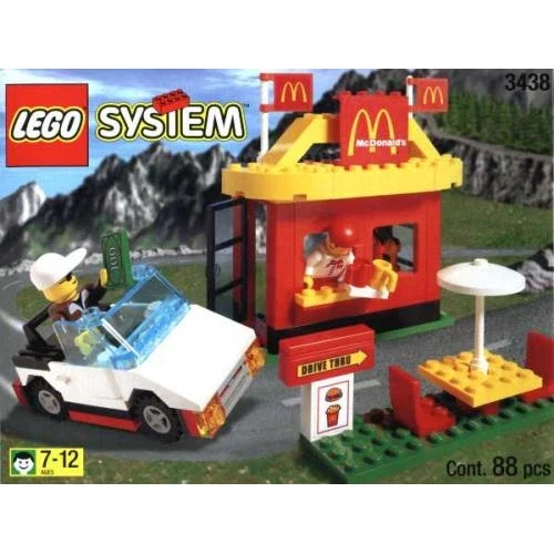 LEGO® Town McDonalds Restaurant 3438 (1/1) LEGO® Town McDonalds Restaurant 3438 (1/1)