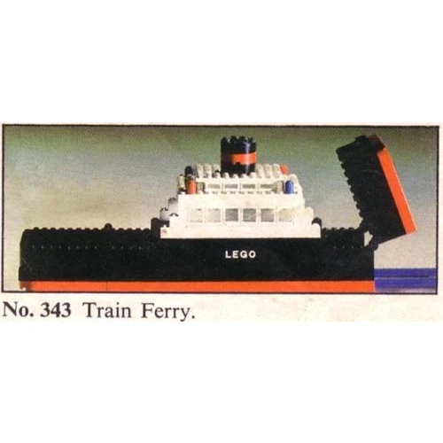 LEGO® System Train Ferry 343 (1/1) LEGO® System Train Ferry 343 (1/1)