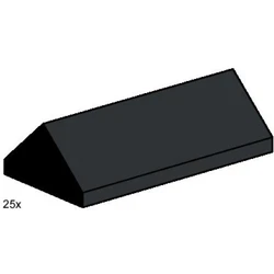 2x4 Ridge Roof Tiles Steep Sloped Black 3444