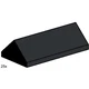 2x4 Ridge Roof Tiles Steep Sloped Black 3444 thumbnail-0