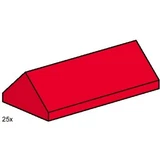 LEGO® Bulk Bricks 2x4 Ridge Roof Tiles Steep Sloped Red 3445 (1/1)