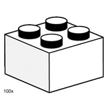 LEGO® Bulk Bricks 2x2 White Bricks 3455 (1/1)