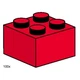 2x2 Red Bricks 3457 thumbnail-0