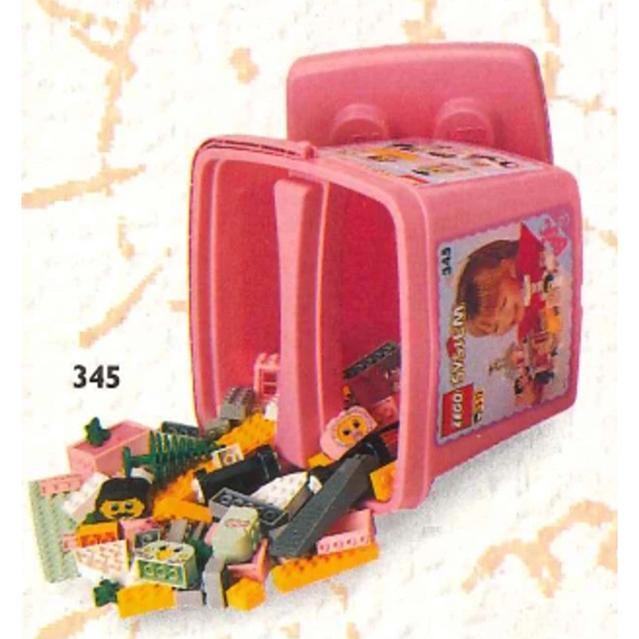 LEGO® Basic Small Play Bucket, 3+ 345 (1/1) LEGO® Basic Small Play Bucket, 3+ 345 (1/1)