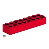 LEGO® Bulk Bricks 2x8 Red Bricks 3467 (1/1) LEGO® Bulk Bricks 2x8 Red Bricks 3467 (1/1)