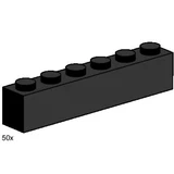 LEGO® Bulk Bricks 1x6 Black Bricks 3473 (1/1)