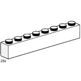 LEGO® Bulk Bricks 1x8 White Bricks 3480 (1/1)