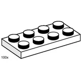 LEGO® Bulk Bricks 2x4 White Plates 3484 (1/1)