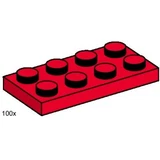 LEGO® Bulk Bricks 2x4 Red Plates 3485 (1/1)