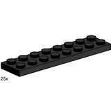LEGO® Bulk Bricks 2x8 Black Plates 3489 (1/1)