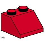 LEGO® Bulk Bricks 2x2 Roof Tiles Steep Sloped Red 3496 (1/1) LEGO® Bulk Bricks 2x2 Roof Tiles Steep Sloped Red 3496 (1/1)
