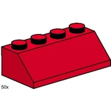 LEGO® Bulk Bricks 2x4 Roof Tiles Steep Sloped Red 3498 (1/1) LEGO® Bulk Bricks 2x4 Roof Tiles Steep Sloped Red 3498 (1/1)