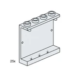 LEGO® Bulk Bricks 1x4x3 Wall Element Clear 3507 (1/1)
