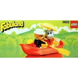 LEGO® Fabuland Rowboat with Lionel Lion and Hannah Hippopotamus 3622 (1/1)