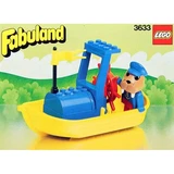 LEGO® Fabuland Motor Boat with Walter Walrus 3633 (1/1)