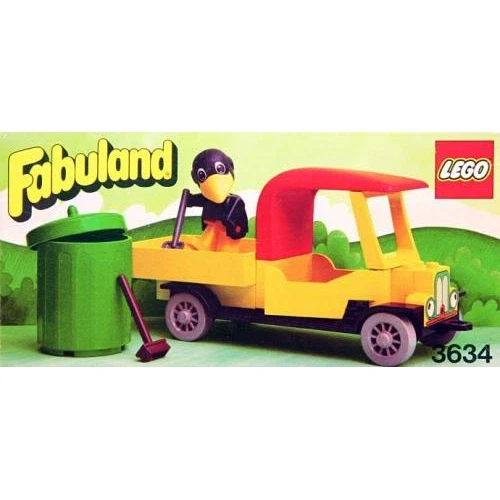 LEGO® Fabuland Charlie Crow's Carry-All 3634 (1/1) LEGO® Fabuland Charlie Crow's Carry-All 3634 (1/1)