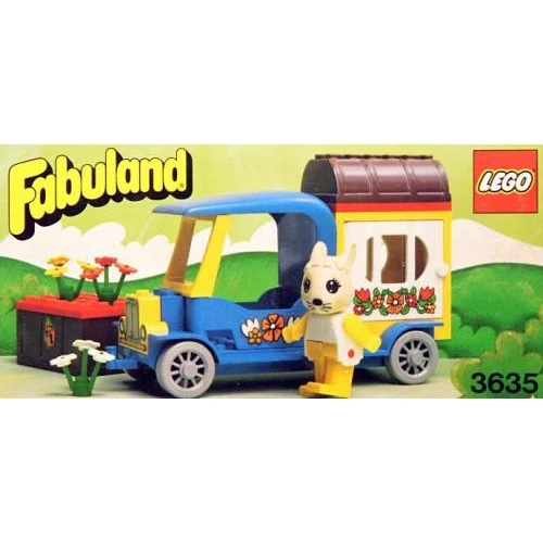 LEGO® Fabuland Bonnie Bunny's Camper 3635 (1/1) LEGO® Fabuland Bonnie Bunny's Camper 3635 (1/1)