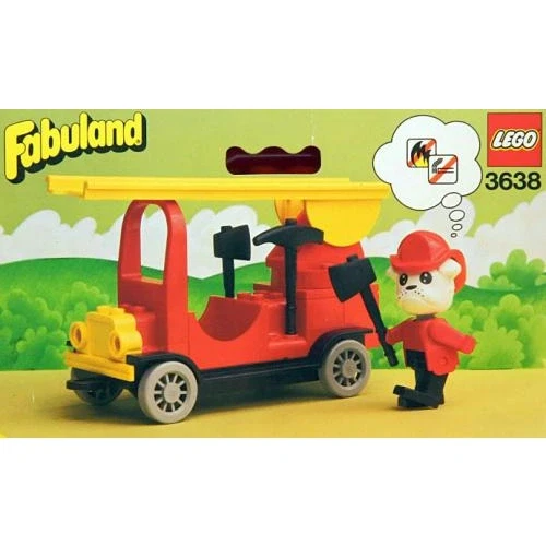LEGO® Fabuland Fire Engine 3638 (1/1) LEGO® Fabuland Fire Engine 3638 (1/1)