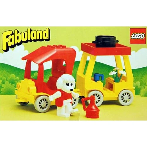 LEGO® Fabuland Car and Camper 3641 (1/1) LEGO® Fabuland Car and Camper 3641 (1/1)