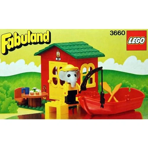 LEGO® Fabuland Fisherman's Wharf 3660 (1/1) LEGO® Fabuland Fisherman's Wharf 3660 (1/1)
