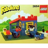 LEGO® Fabuland Bertie Bulldog (Police Chief) and Constable Bulldog 3664 (1/1)