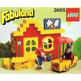 LEGO® Fabuland Harry Horse and Clara Cow's Ice Cream Shoppe 3665 (1/1) LEGO® Fabuland Harry Horse and Clara Cow's Ice Cream Shoppe 3665 (1/1)