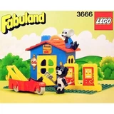 LEGO® Fabuland Billy Bear and Mortimer Mouse's Service Station 3666 (1/1) LEGO® Fabuland Billy Bear and Mortimer Mouse's Service Station 3666 (1/1)