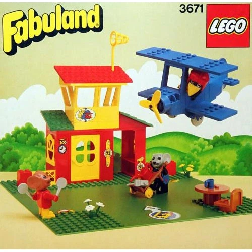 LEGO® Fabuland Airport 3671 (1/1) LEGO® Fabuland Airport 3671 (1/1)