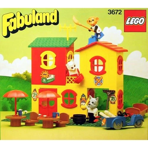 LEGO® Fabuland The Motel 3672 (1/1) LEGO® Fabuland The Motel 3672 (1/1)