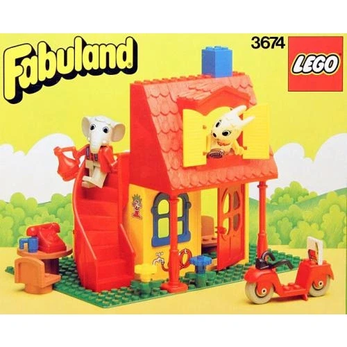 LEGO® Fabuland Bonny Bunny's New House 3674 (1/1) LEGO® Fabuland Bonny Bunny's New House 3674 (1/1)