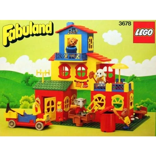 LEGO® Fabuland Lionel Lion's Lodge 3678 (1/1) LEGO® Fabuland Lionel Lion's Lodge 3678 (1/1)