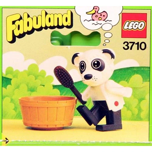 LEGO® Fabuland Patrick Panda 3710 (1/1) LEGO® Fabuland Patrick Panda 3710 (1/1)