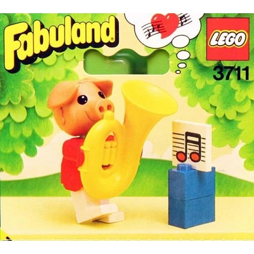 LEGO® Fabuland Tubby and Tuba 3711 (1/1) LEGO® Fabuland Tubby and Tuba 3711 (1/1)