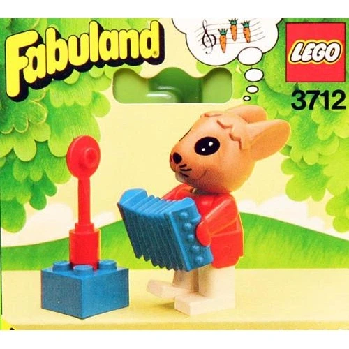 LEGO® Fabuland Robby Rabbit 3712 (1/1) LEGO® Fabuland Robby Rabbit 3712 (1/1)