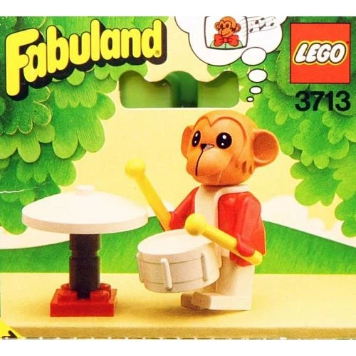 LEGO® Fabuland Mike Monkey 3713 (1/1) LEGO® Fabuland Mike Monkey 3713 (1/1)