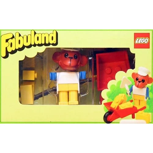 LEGO® Fabuland Workman and Barrow 3714 (1/1) LEGO® Fabuland Workman and Barrow 3714 (1/1)