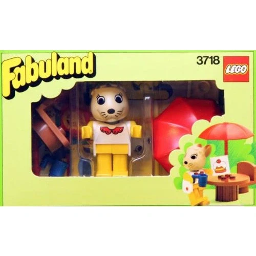 LEGO® Fabuland Outdoor Cafe with Bonnie Bunny 3718 (1/1) LEGO® Fabuland Outdoor Cafe with Bonnie Bunny 3718 (1/1)