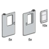 LEGO® Bulk Bricks Grey Train Doors with Panes 3735 (1/1)