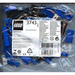 Locomotive Blue Bricks 3743