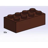 LEGO® Bulk Bricks 2x4 Brown Bricks 3754 (1/1)