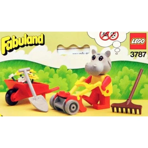 LEGO® Fabuland Hannah Hippopotamus the public gardener 3787 (1/1) LEGO® Fabuland Hannah Hippopotamus the public gardener 3787 (1/1)
