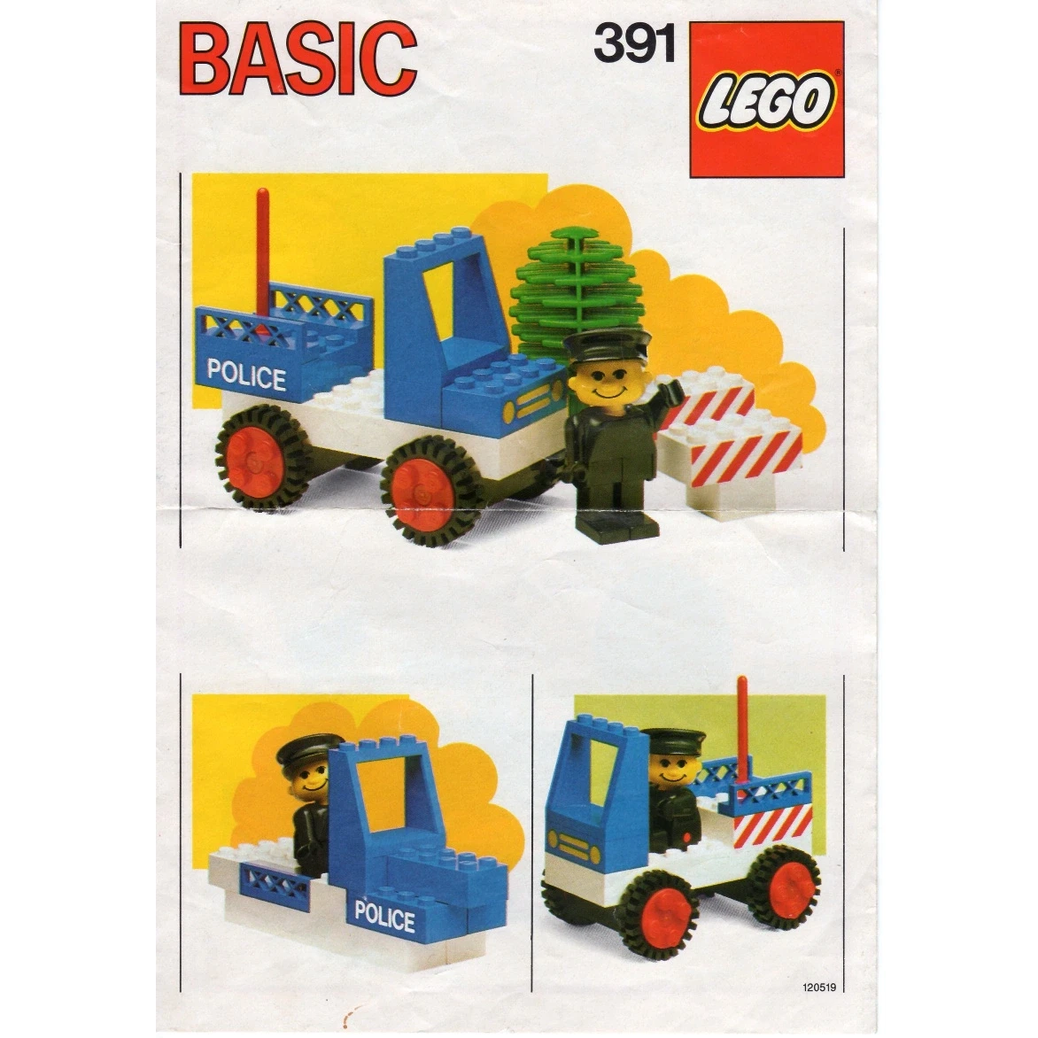 LEGO® Basic Police Car 391 (1/1) LEGO® Basic Police Car 391 (1/1)