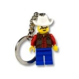 LEGO® Gear Cowboy Key Chain 3974 (1/1) LEGO® Gear Cowboy Key Chain 3974 (1/1)