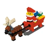 LEGO® Saisonale Sets Father Christmas with Sledge Building Set 40010 (1/1)