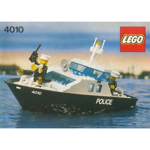 LEGO® Boats Police Rescue Boat 4010 (1/1) LEGO® Boats Police Rescue Boat 4010 (1/1)