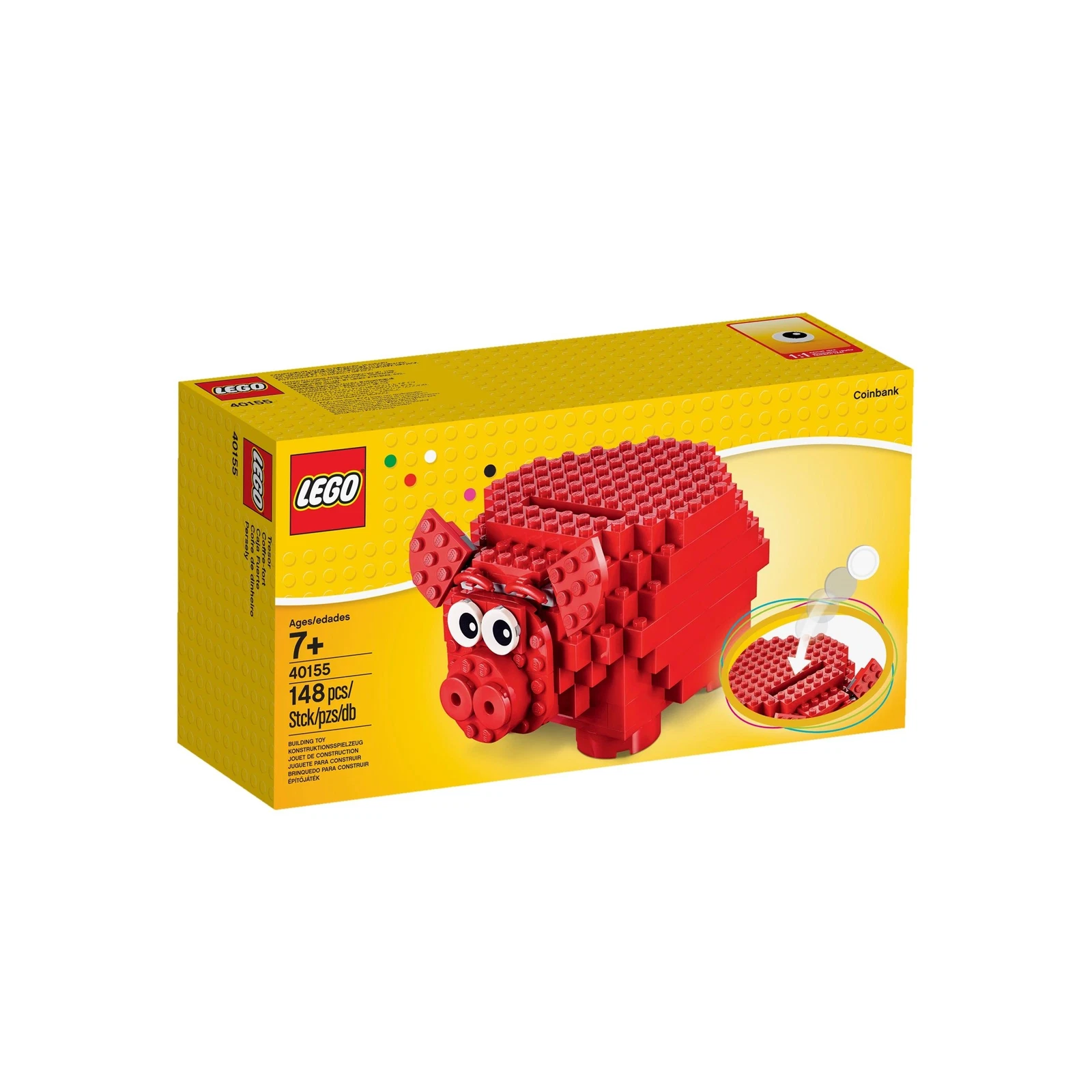 LEGO® Divers Tirelire-cochon 40155 (1/5) LEGO® Divers Tirelire-cochon 40155 (1/5)
