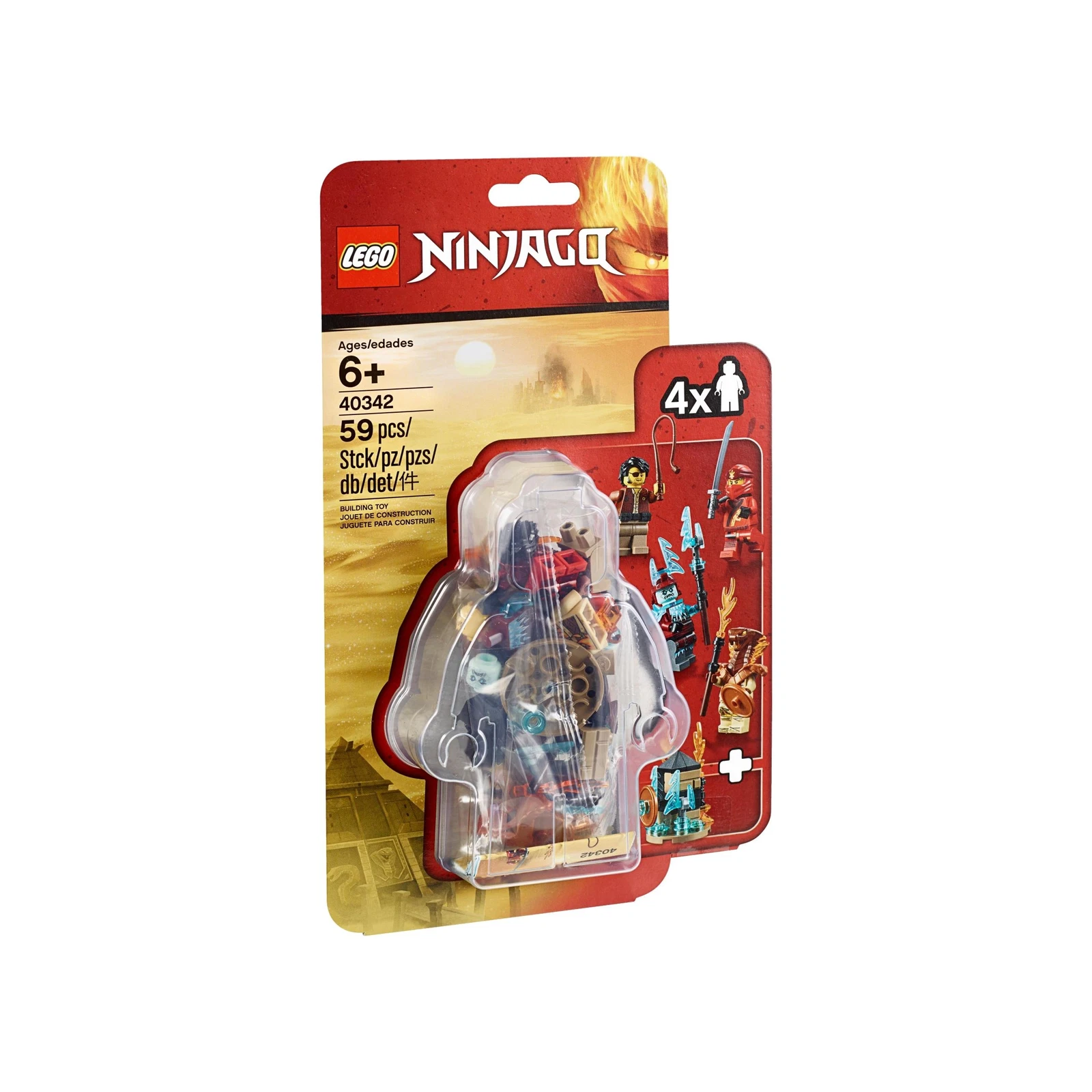 LEGO® NINJAGO® Minifiguren-Set – NINJAGO® 2019 40342 (1/5) LEGO® NINJAGO® Minifiguren-Set – NINJAGO® 2019 40342 (1/5)
