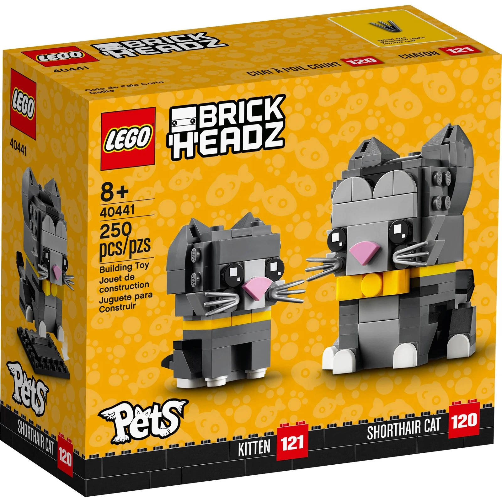 LEGO® BrickHeadz Shorthair Cats 40441 (1/6) LEGO® BrickHeadz Shorthair Cats 40441 (1/6)