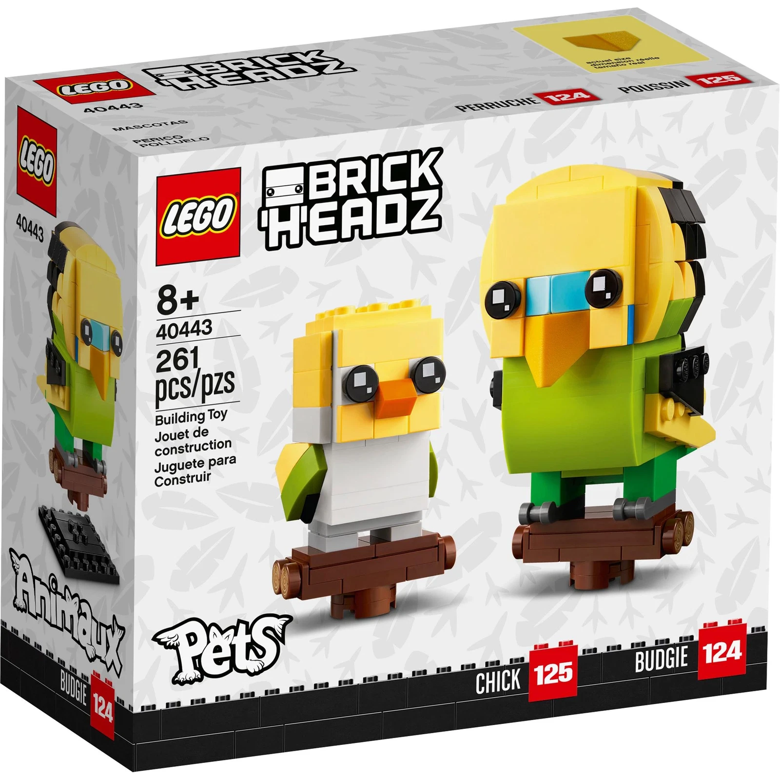 LEGO® BrickHeadz Wellensittich 40443 (1/6) LEGO® BrickHeadz Wellensittich 40443 (1/6)